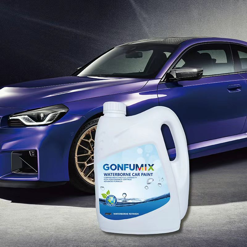 waterborne paint system for body shop